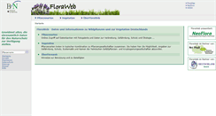 Desktop Screenshot of floraweb.de