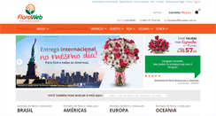 Desktop Screenshot of floraweb.com.br
