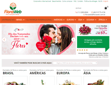 Tablet Screenshot of floraweb.com.br